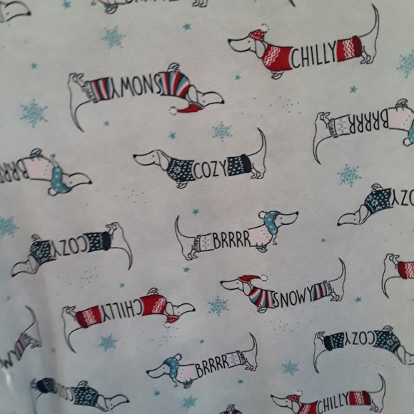 DACHSHUND PAJAMA SET 3X WOMAN'S NWT - Picture 4 of 10